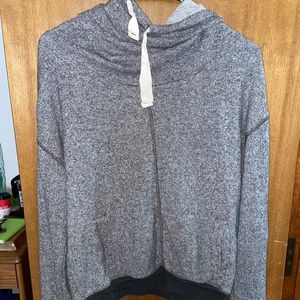 american eagle turtleneck hoodie